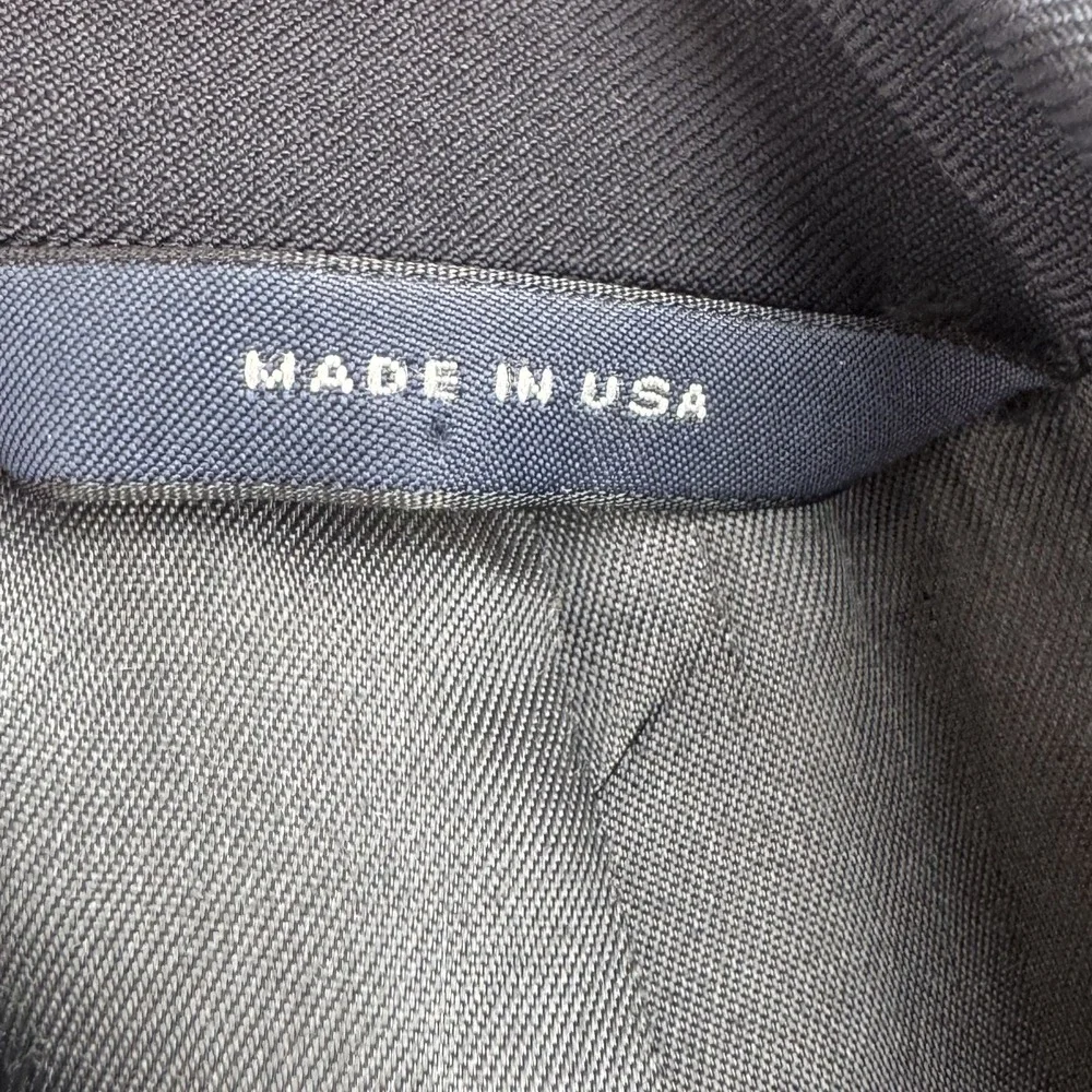 Vintage Brooks Brothers BrooksEase Blazer Mens 45R Navy Wool Gold Buttons USA